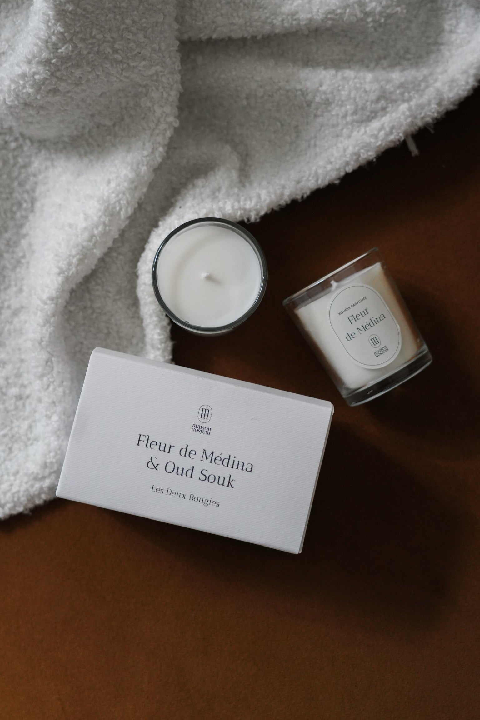 Les Deux Bougies - Cologne Boudoir & Figue du Marché