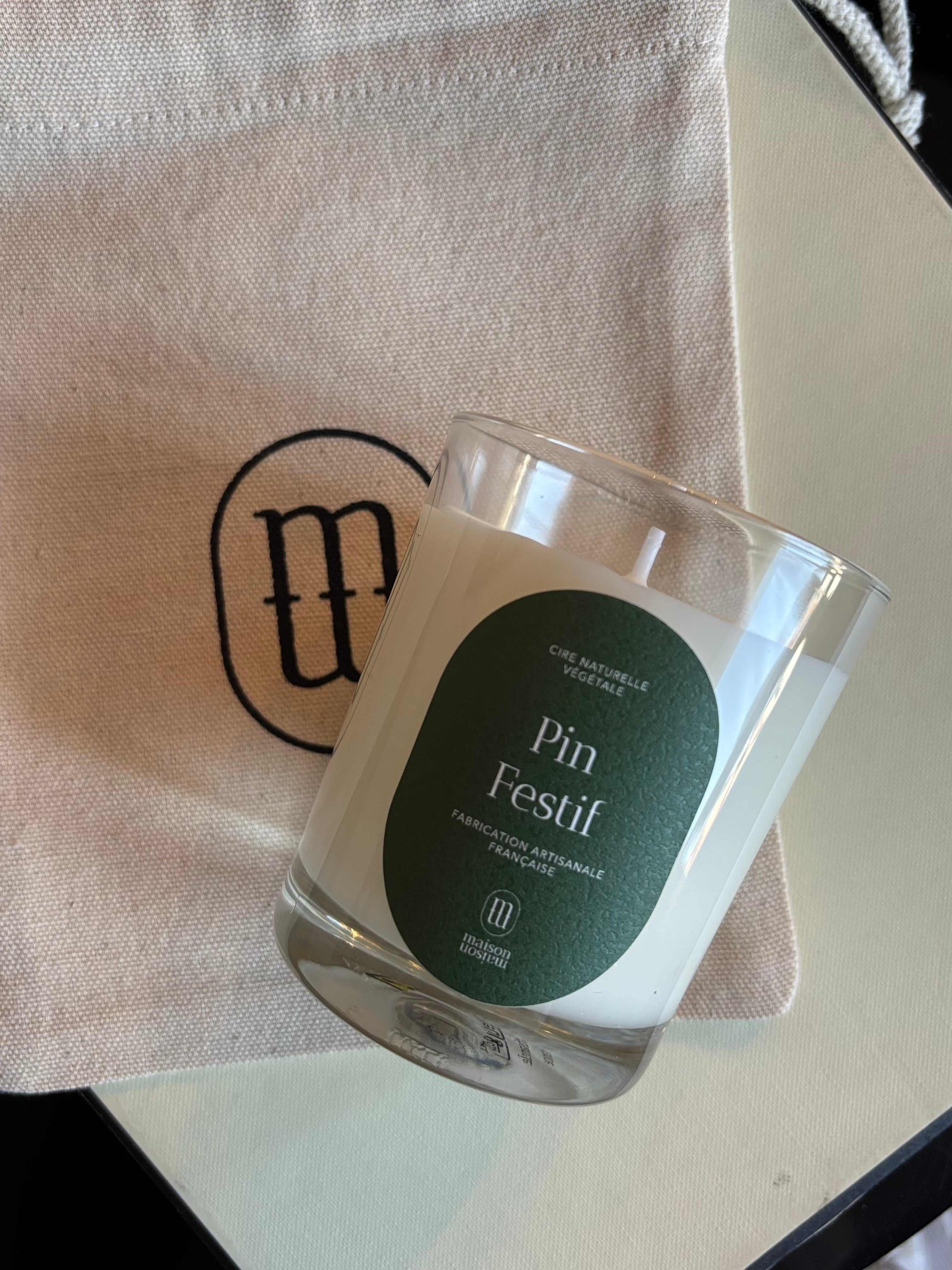 Pin Festif Bougie 180g