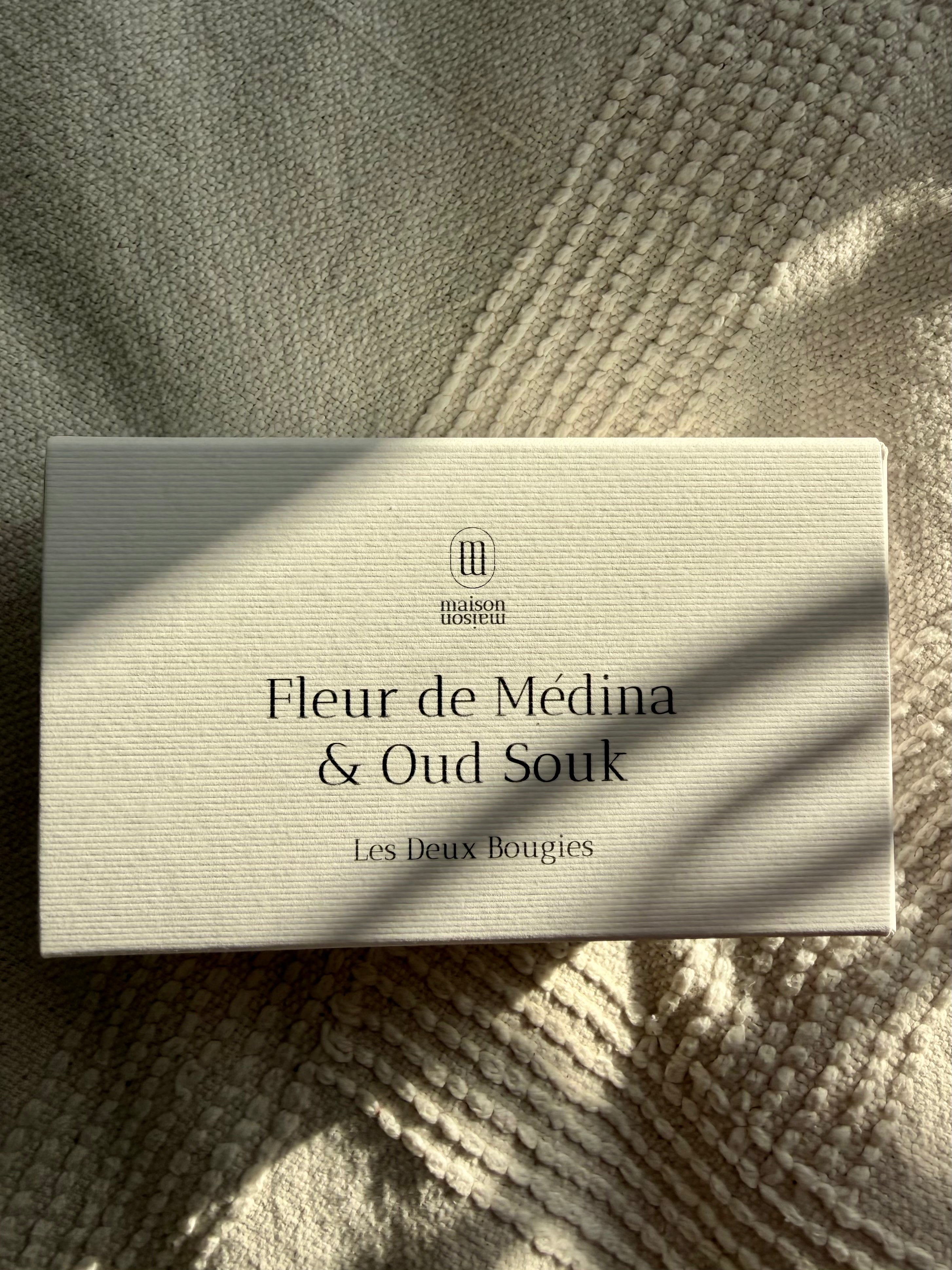 Les Deux Bougies - Fleur de Médina & Oud Souk