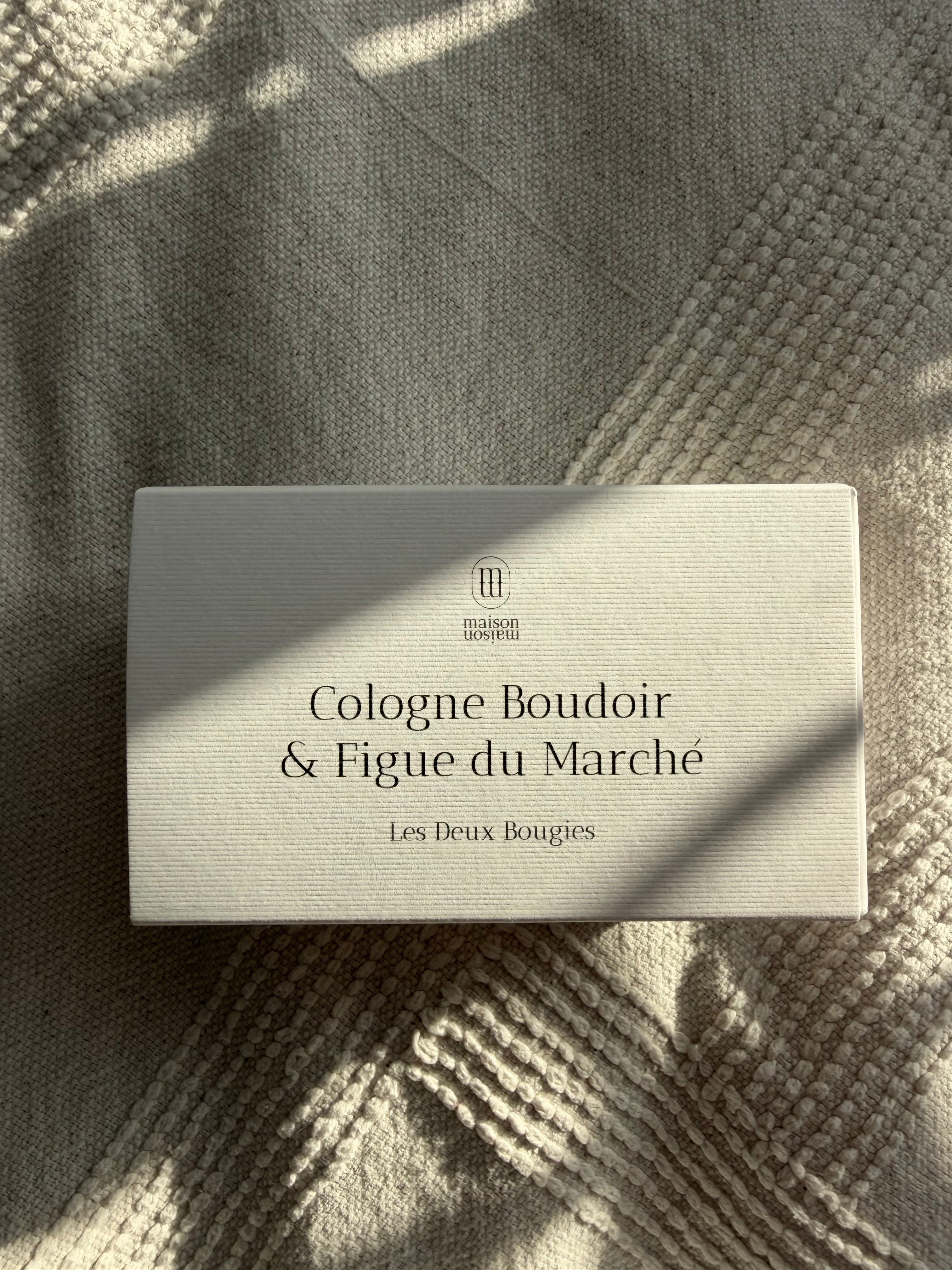 Les Deux Bougies - Cologne Boudoir & Figue du Marché