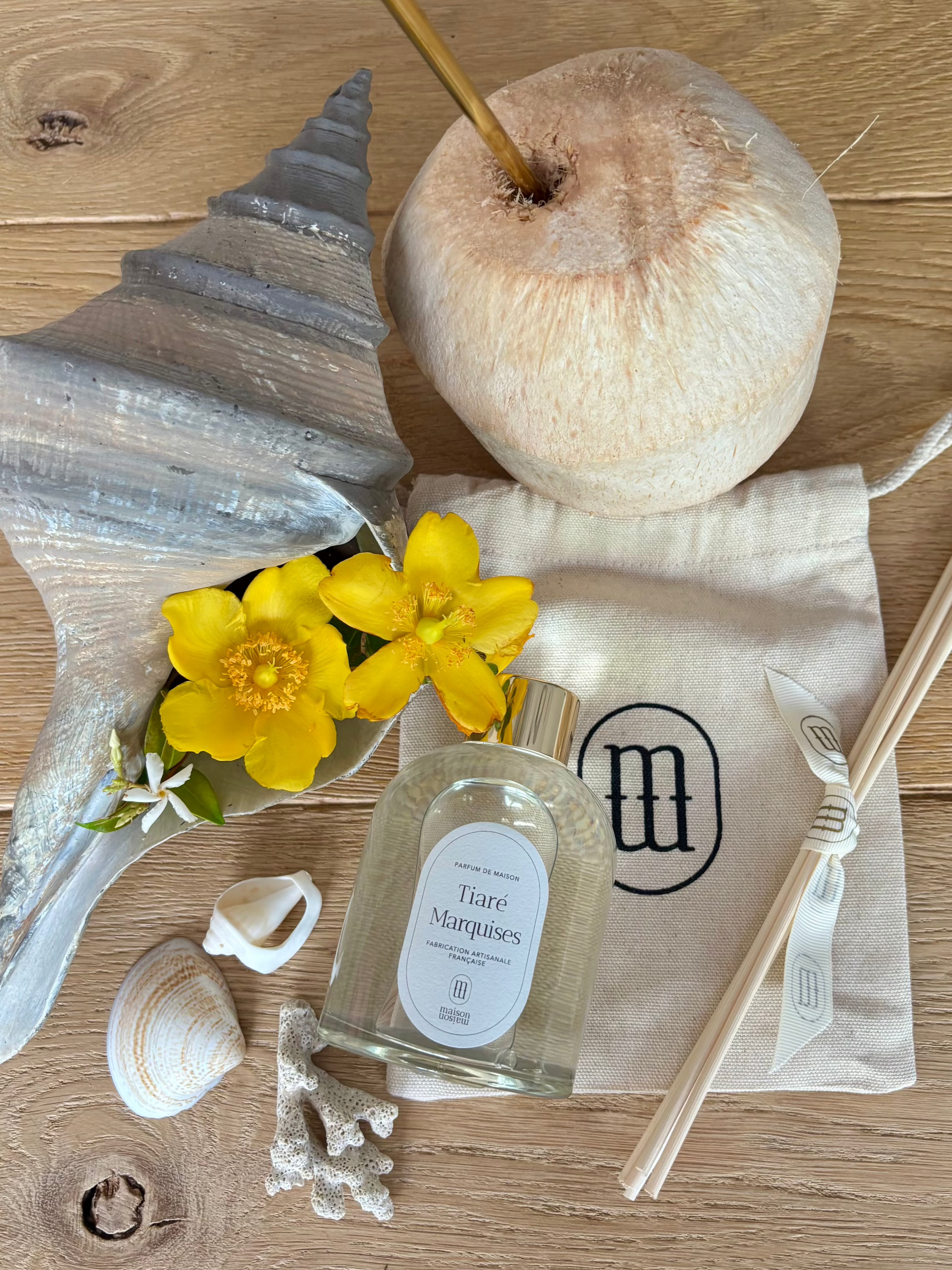 Diffuseur à bâtonnets - Tiaré Marquises