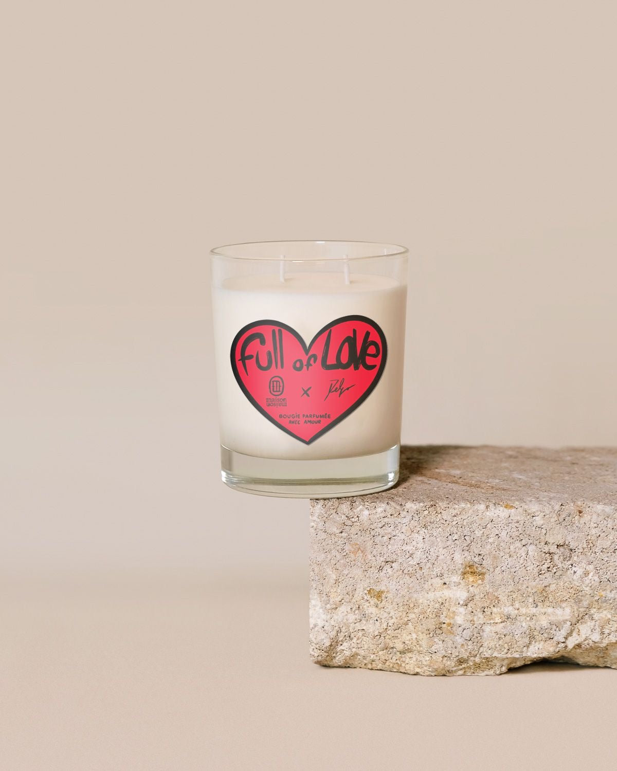 Delgo x MaisonMaison Paris  -  " Full of Love" Bougie 2 mèches 220G