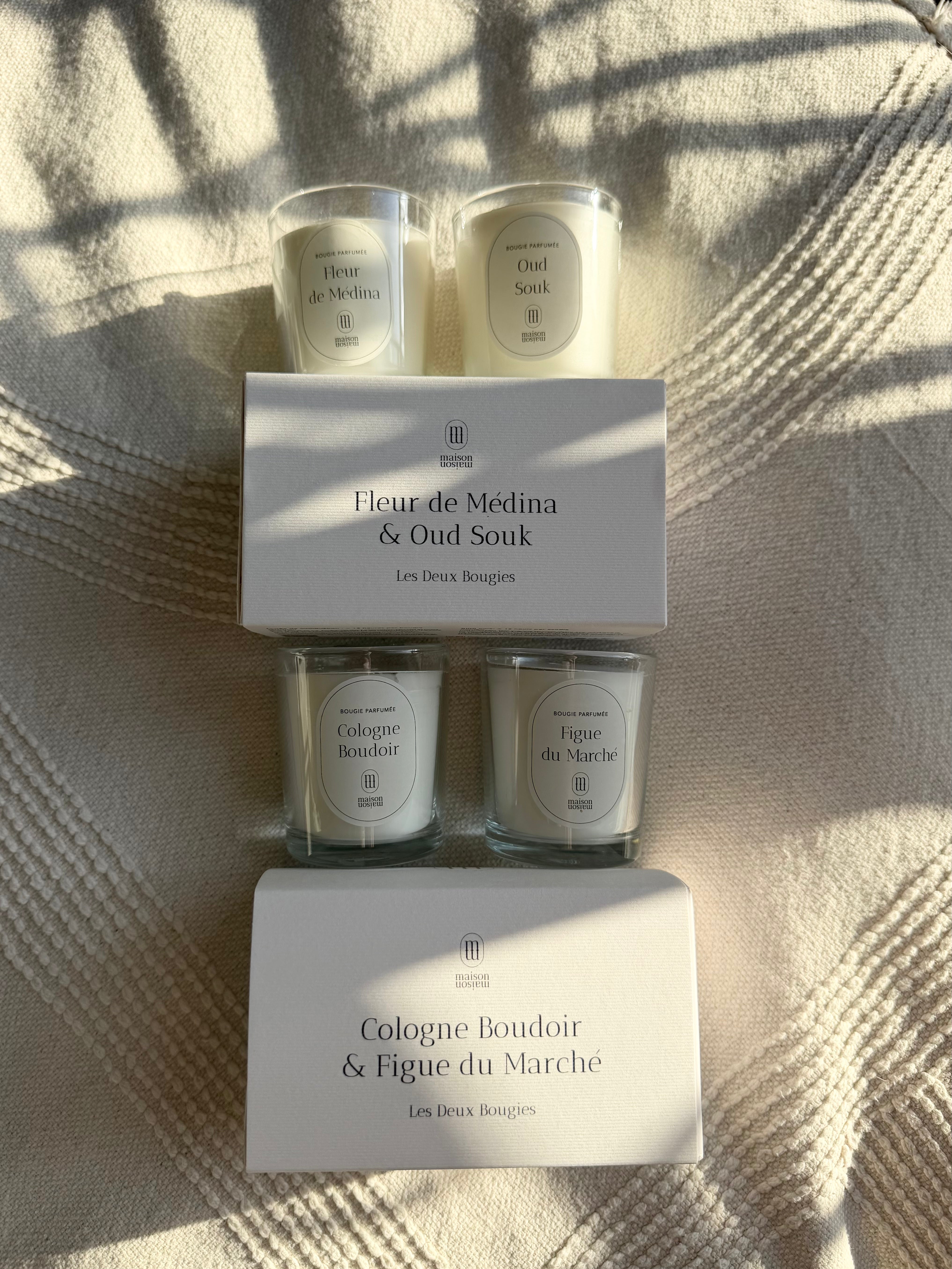 Les 2 coffrets de Deux Bougies