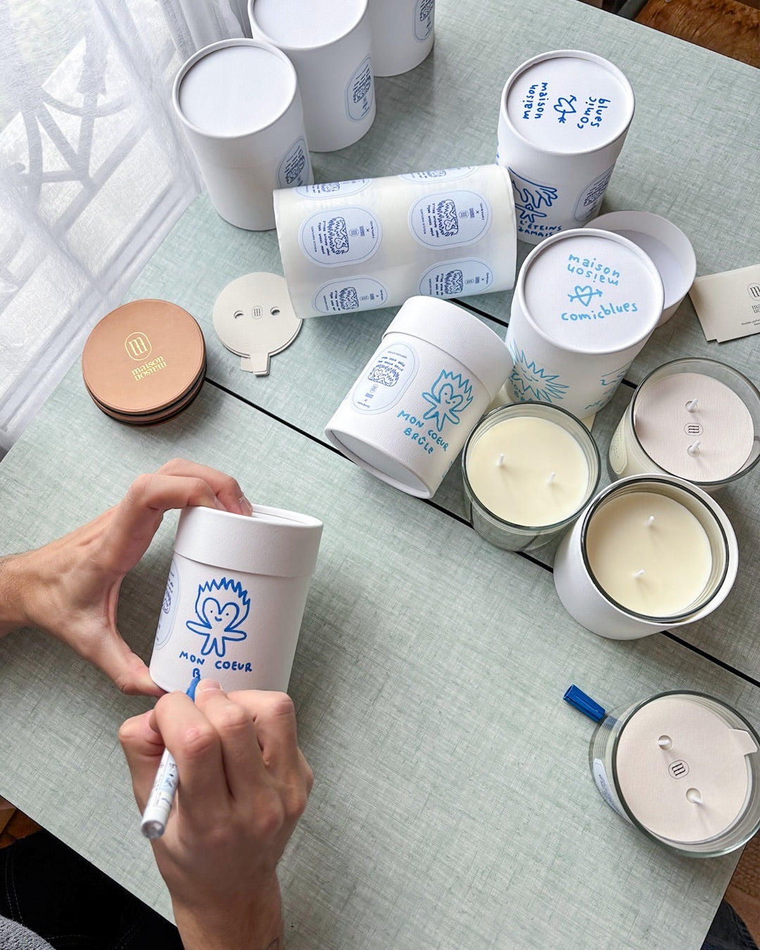 Eric Schwarz - Comicblues X MaisonMaison Paris